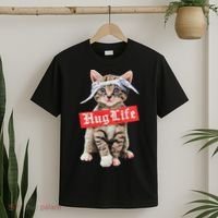 Hug Life Kitty Cat Hug Kitten T-Shirt thumb 2