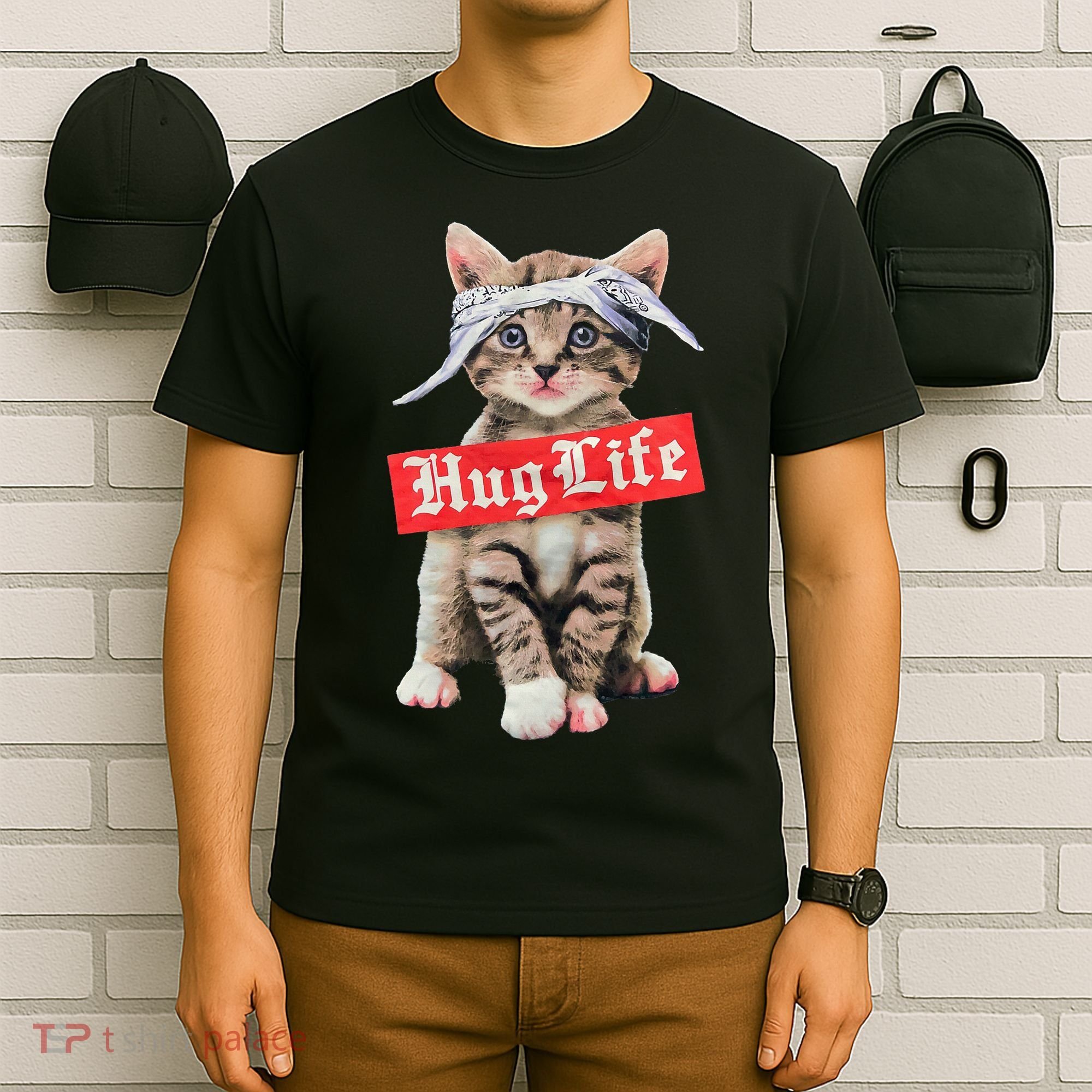 Hug Life Kitty Cat Hug Kitten T-Shirt