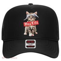 Hug Life Kitty Cat Hug Kitten Hat thumb 0