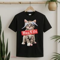 Hug Life Kitty Cat Hug Kitten T-Shirt thumb 2