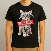 Hug Life Kitty Cat Hug Kitten T-Shirt thumb 3