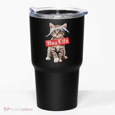 Hug Life Kitty Cat Hug Kitten Tumbler