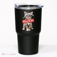 Hug Life Kitty Cat Hug Kitten Tumbler thumb 0