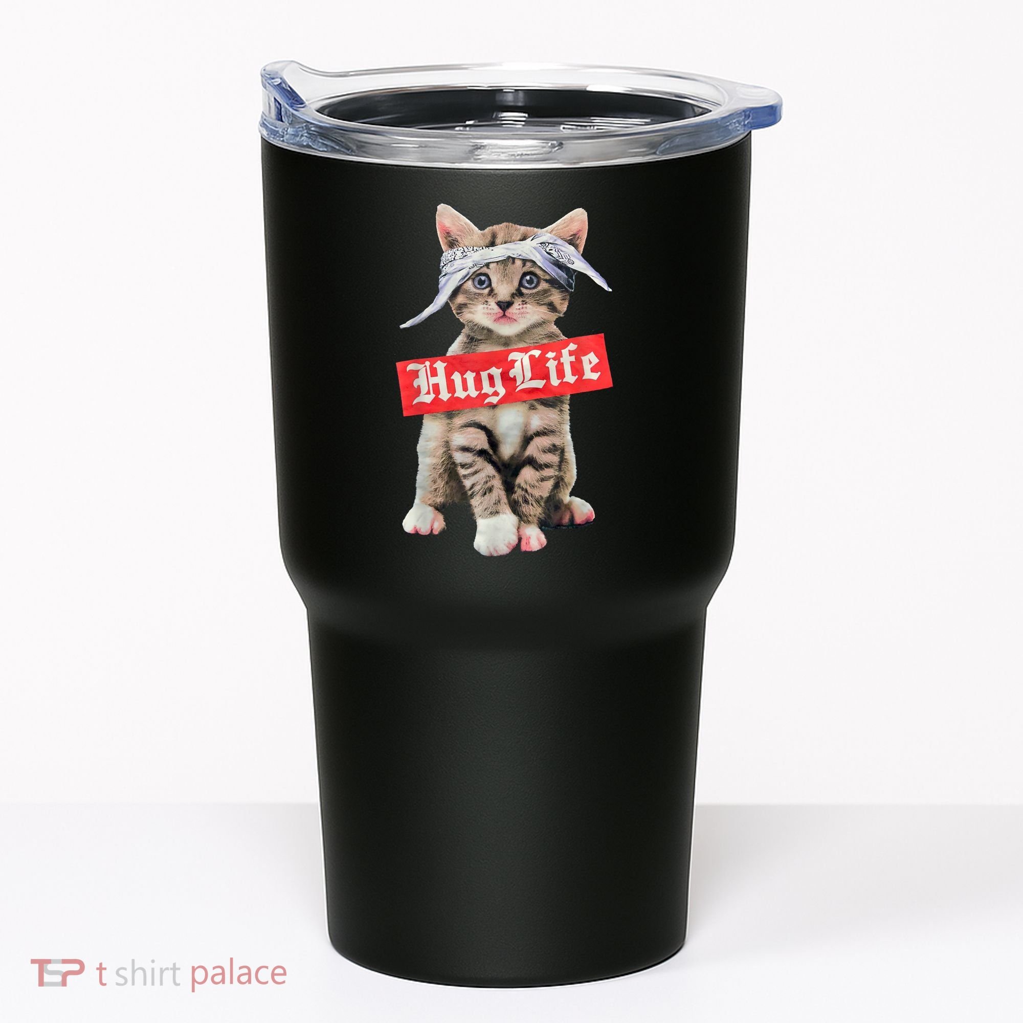 Hug Life Kitty Cat Hug Kitten Tumbler