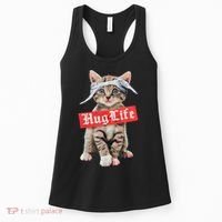 Hug Life Kitty Cat Hug Kitten Women's Tank Top thumb 0