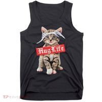 Hug Life Kitty Cat Hug Kitten Tank Top thumb 0