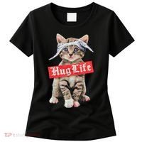 Hug Life Kitty Cat Hug Kitten Women's T-Shirt thumb 0