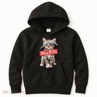 Hug Life Kitty Cat Hug Kitten Kids Hoodie thumb 0