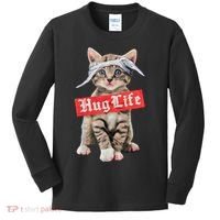 Hug Life Kitty Cat Hug Kitten Kids Long Sleeve Shirt thumb 0