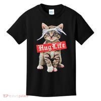 Hug Life Kitty Cat Hug Kitten Kids T-Shirt thumb 0