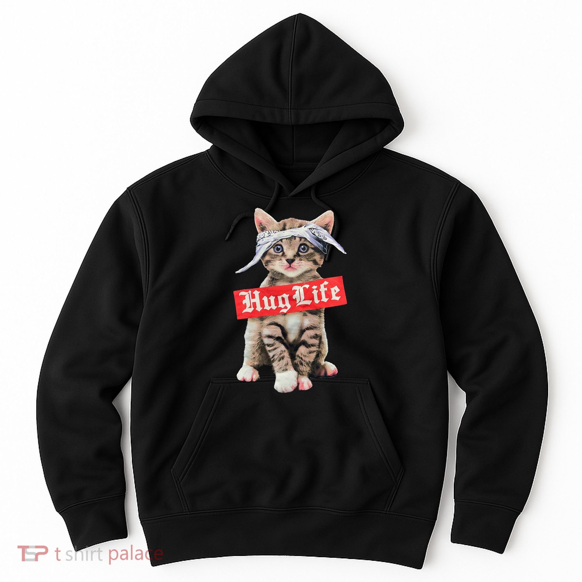 Hug Life Kitty Cat Hug Kitten Hoodie