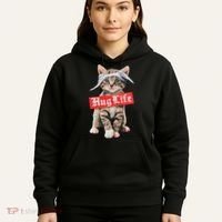 Hug Life Kitty Cat Hug Kitten Hoodie thumb 5