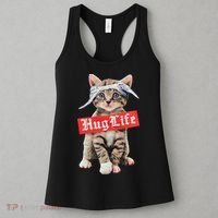 Hug Life Kitty Cat Hug Kitten Women's Tank Top thumb 3