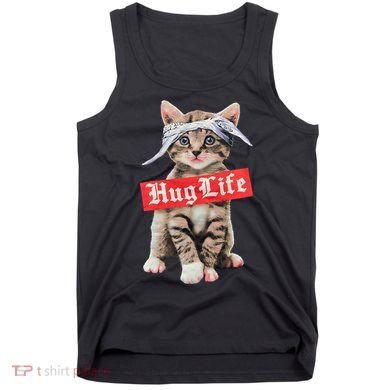 Hug Life Kitty Cat Hug Kitten Tank Top