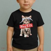 Hug Life Kitty Cat Hug Kitten Toddler T-Shirt thumb 2