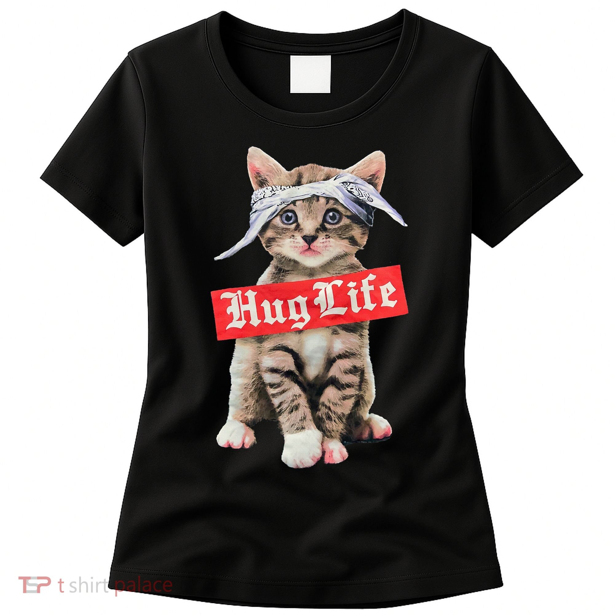 Hug Life Kitty Cat Hug Kitten Women's T-Shirt