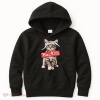 Hug Life Kitty Cat Hug Kitten Kids Hoodie thumb 0