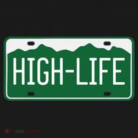 High Life License Plate Funny Backpack thumb 2