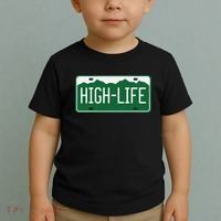 High Life License Plate Funny Toddler T-Shirt thumb 2