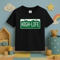High Life License Plate Funny Toddler T-Shirt thumb 3