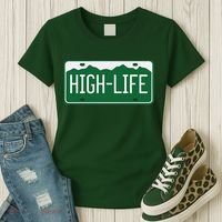 High Life License Plate Funny Women's T-Shirt thumb 3