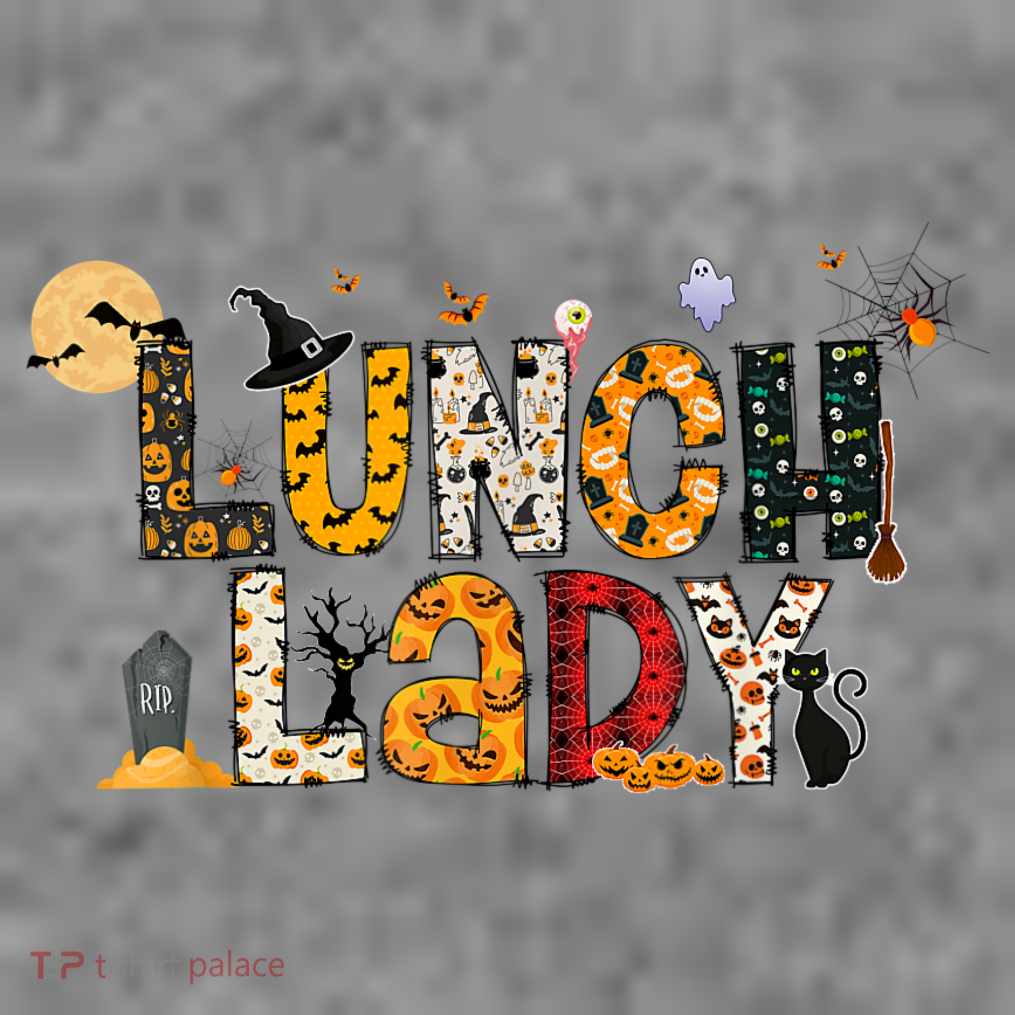 Halloween Lunch Lady Cafeteria Spooky Lunch Lady Halloween Toddler Hoodie