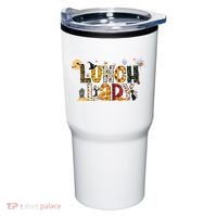 Halloween Lunch Lady Cafeteria Spooky Lunch Lady Halloween Tumbler thumb 0