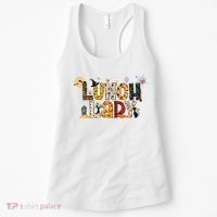 Halloween Lunch Lady Cafeteria Spooky Lunch Lady Halloween Women's Tank Top thumb 0