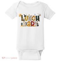 Halloween Lunch Lady Cafeteria Spooky Lunch Lady Halloween Baby Bodysuit thumb 0