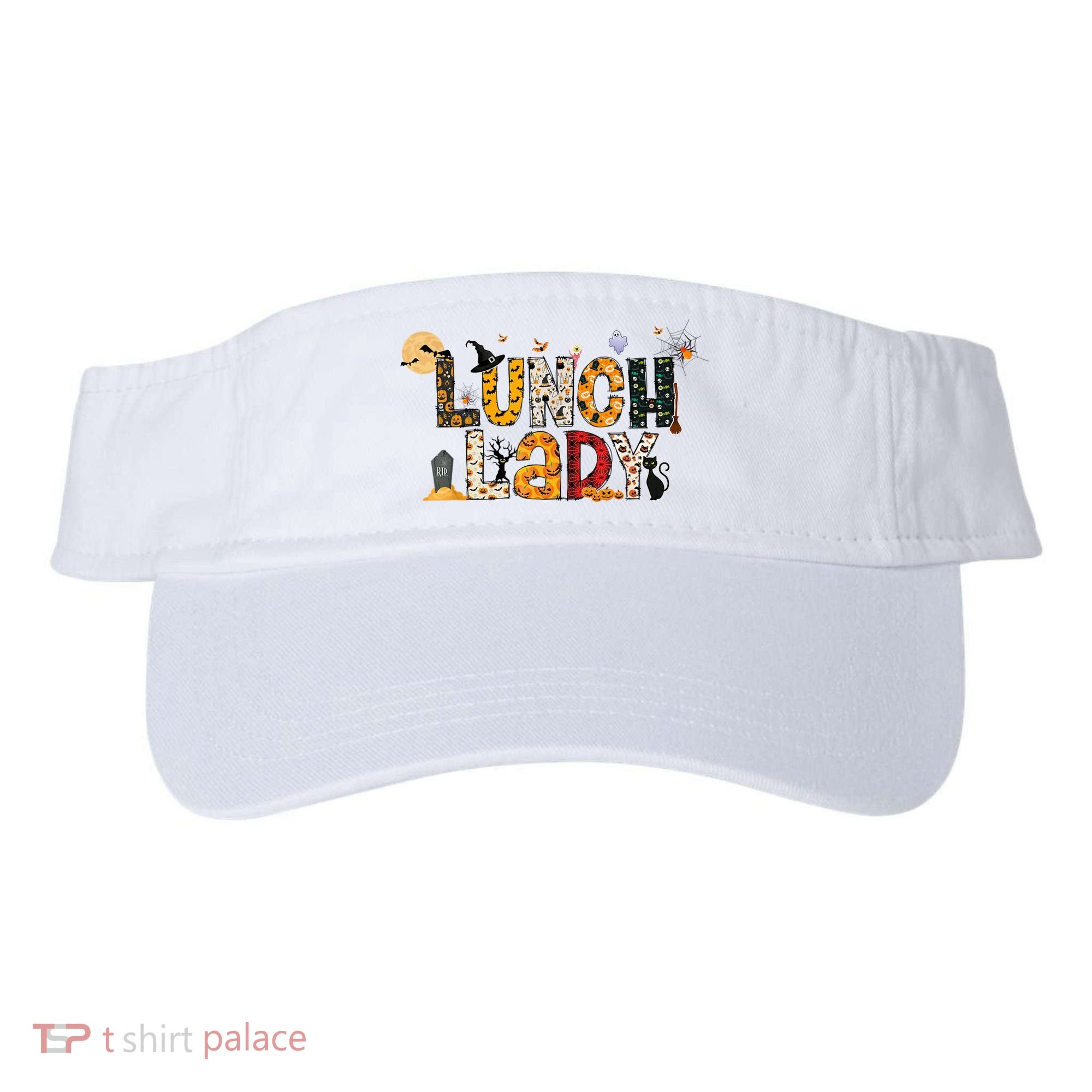 Halloween Lunch Lady Cafeteria Spooky Lunch Lady Halloween Visor