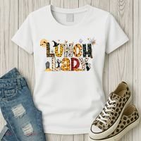 Halloween Lunch Lady Cafeteria Spooky Lunch Lady Halloween Women's T-Shirt thumb 3