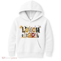 Halloween Lunch Lady Cafeteria Spooky Lunch Lady Halloween Kids Hoodie thumb 0