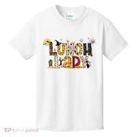 Halloween Lunch Lady Cafeteria Spooky Lunch Lady Halloween Kids T-Shirt thumb 0