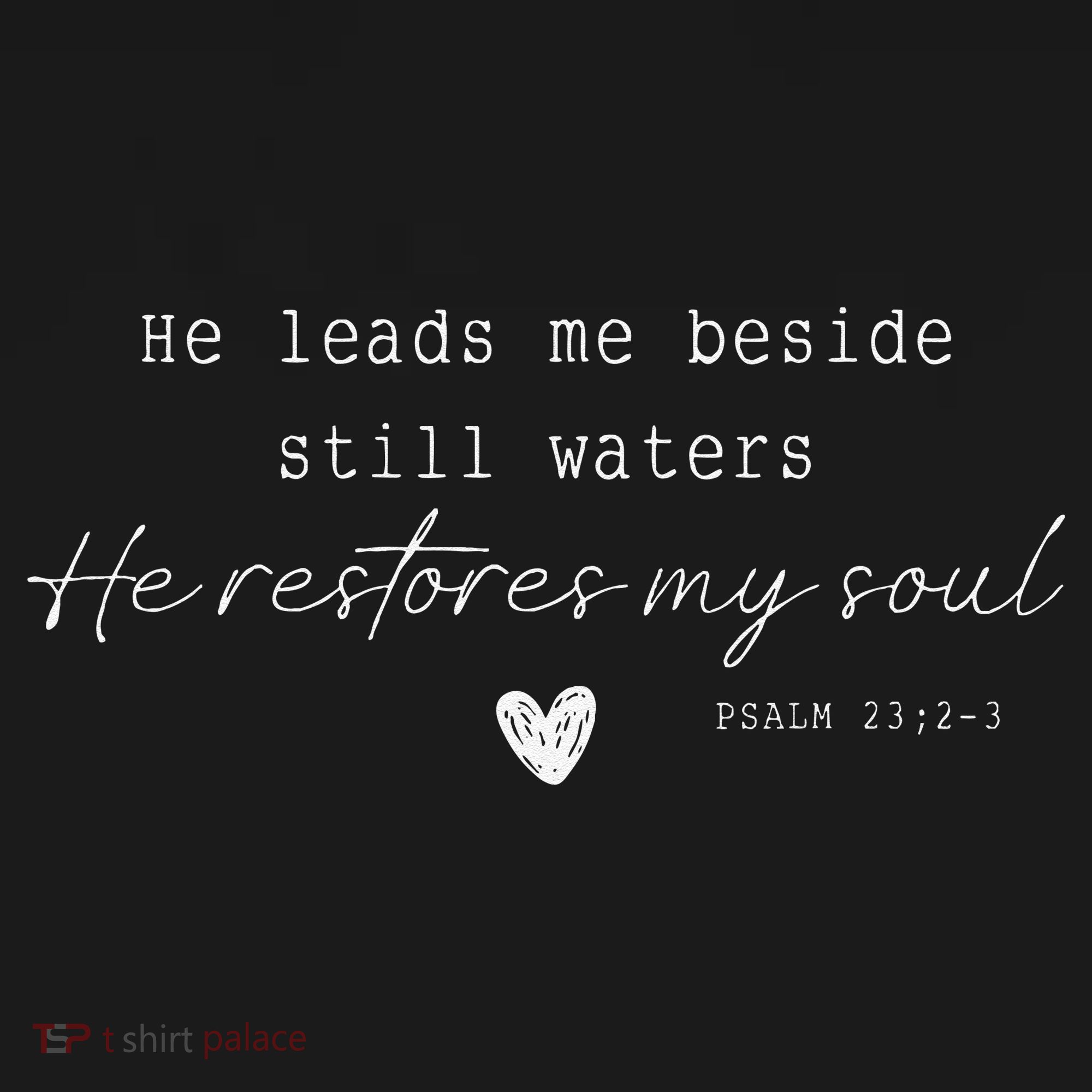 He Leads Me Beside Still Waters He Restores My Soul Women's Hoodie
