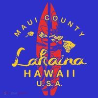 Hawaii Lahaina Maui Vintage Hawaiian Islands Surf T-Shirt thumb 7