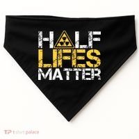 Half Lives Matter Nuclear Engineer Radioactive Decay USA-Made Doggie Bandana thumb 0