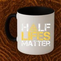 Half Lives Matter Nuclear Engineer Radioactive Decay Coffee Mug thumb 2