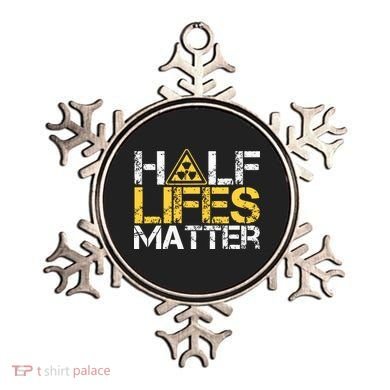 Half Lives Matter Nuclear Engineer Radioactive Decay Ornament