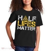 Half Lives Matter Nuclear Engineer Radioactive Decay Kids T-Shirt thumb 2