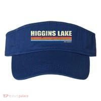 Higgins Lake Michigan Retro Style 1980's Logo Visor thumb 0