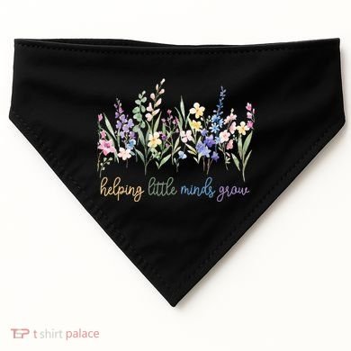 Helping Little Minds Grow USA-Made Doggie Bandana