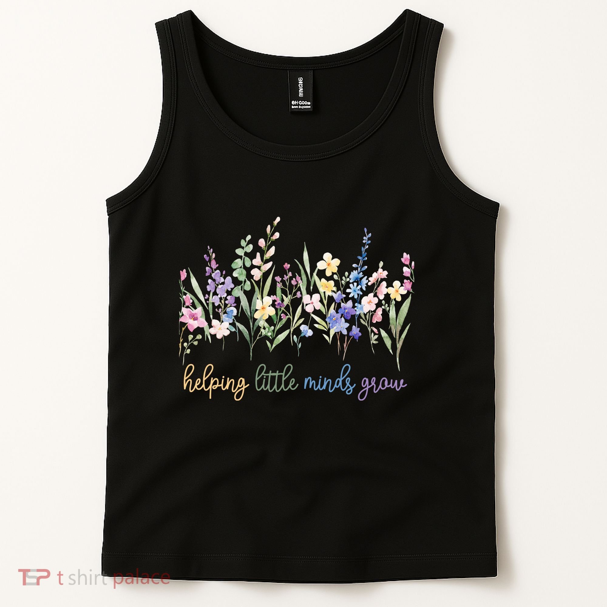 Helping Little Minds Grow Tank Top