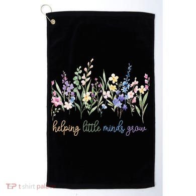 Helping Little Minds Grow Golf Towel