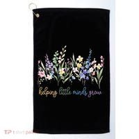 Helping Little Minds Grow Golf Towel thumb 0