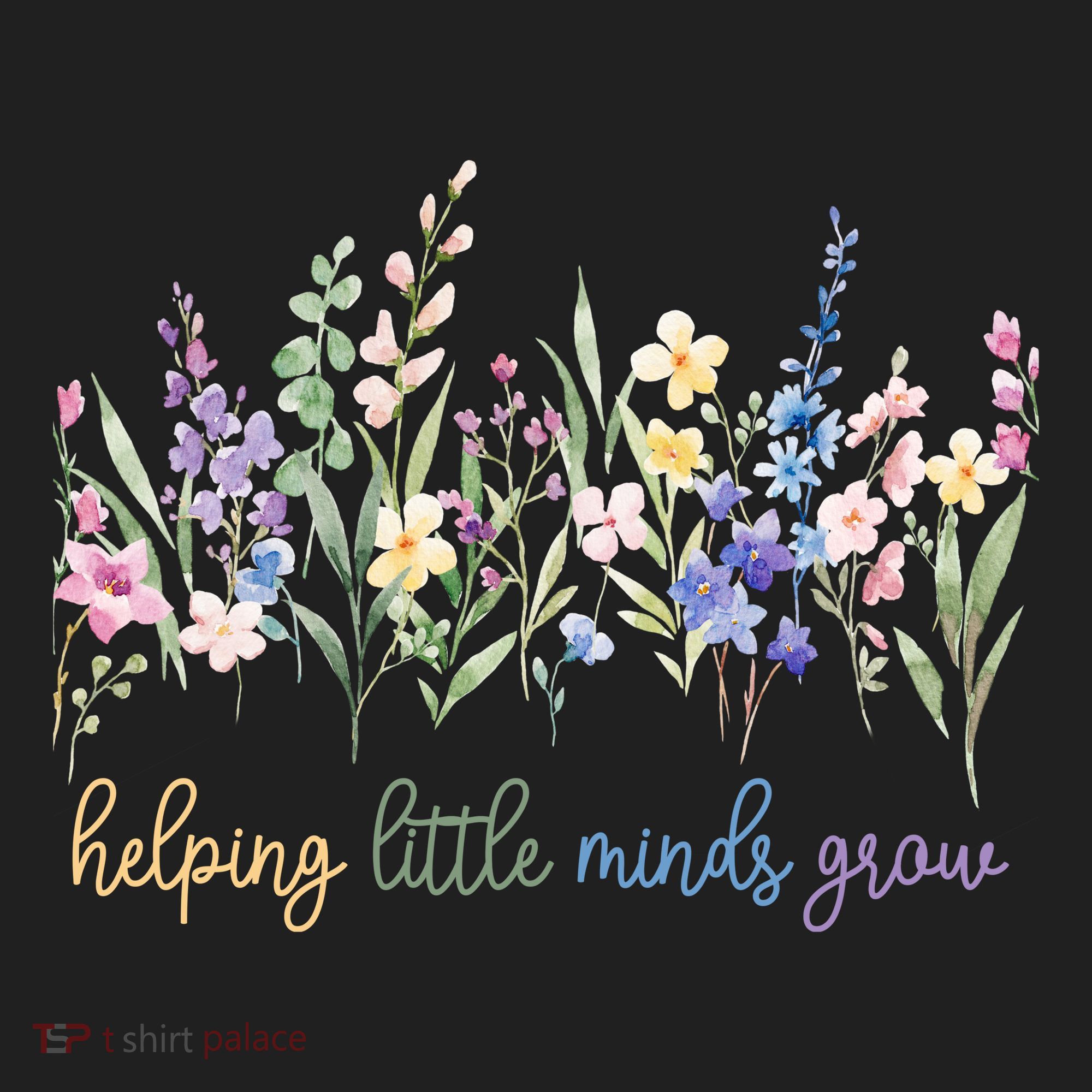 Helping Little Minds Grow Golf Towel