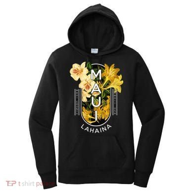 Hawaii Lahaina Maui Floral Women's Hoodie