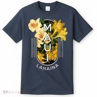 Hawaii Lahaina Maui Floral T-Shirt thumb 0