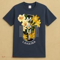 Hawaii Lahaina Maui Floral T-Shirt thumb 4