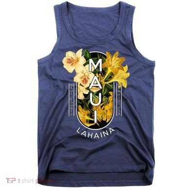 Hawaii Lahaina Maui Floral Tank Top