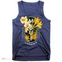 Hawaii Lahaina Maui Floral Tank Top thumb 0